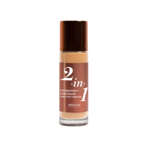 ABSOLUTE NEW YORK 2in1 Foundation & Concealer Warm Sand 35ml Fond Teint Correcteur Couvrance Modulable Teint Unifié