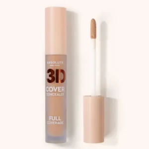 ABSOLUTE NEW YORK 3D Cover Concealer Peachy Sand 5.5ml Anti-Cernes Correcteur Haute Couvrance Longue Tenue