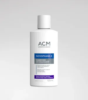 ACM Novophane K Shampooing Pellicules Sévères 125ml - Traitement Anti-Pelliculaire Intensif
