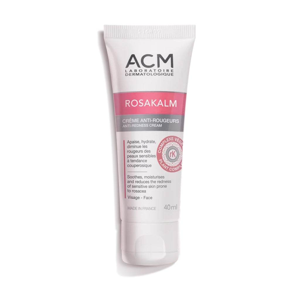 ACM Rosakalm Crème Anti-Rougeurs 40ml Soin Apaisant Rosacée Couperose Peaux Sensibles Réactives Microcirculation