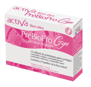ACTIVA Bien-Être PréBioPro Gyn Probiotiques Intimes Flore Vaginale Équilibre