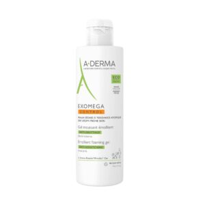 ADERMA EXOMEGA CONTROL Gel Moussant Émollient Anti-Grattage 400ml - Peaux Atopiques