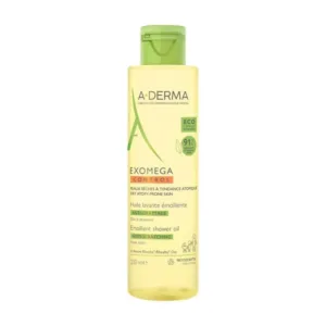 ADERMA EXOMEGA CONTROL Huile Lavante Émolliente Anti-Grattage 200ml - Peaux Atopiques