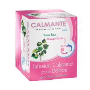 ARDENNAISE Tisane Calmante Bébé 12 Sachets Sommeil Digestion Tilleul Oranger Fenouil Coliques Naturel