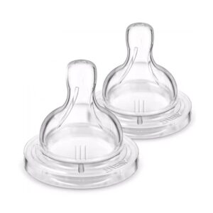 AVENT 2 Tétines Anti-Colic Classic +3m SCF633/27 Tétines Débit Moyen Bébé