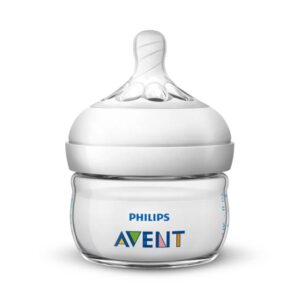 AVENT Biberon Natural 60ml 0m+ SCF039/17 Allaitement Mixte Anti-Coliques Prématurés