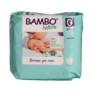 Bambo Nature Pack 4x24 Couches Jetables t0 Prémature 1-3kg