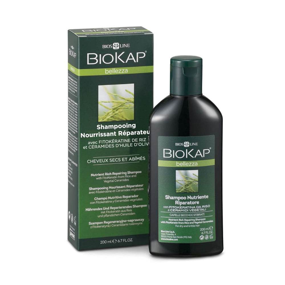 Biokap Shampooing Nourrissant Et Réparateur Cheveux Secs 200ml