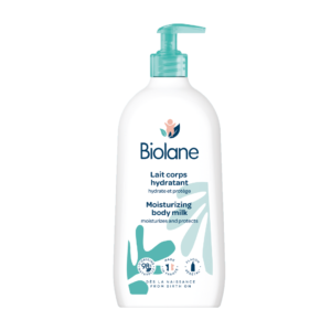 BIOLANE Lait Corps Hydratant 350ml Lait Hydratant Bébé Corps Douceur