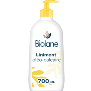 BIOLANE Liniment Oléo-Calcaire 700ml Liniment Change Bébé Nettoyage Siège Format Familial