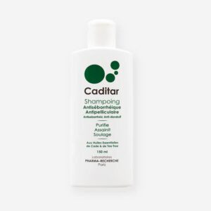 CADITAR Shampoing Antipelliculaire Antiséborrhéique 150ml Traitement Psoriasis Cuir Chevelu Dermatite Séborrhéique
