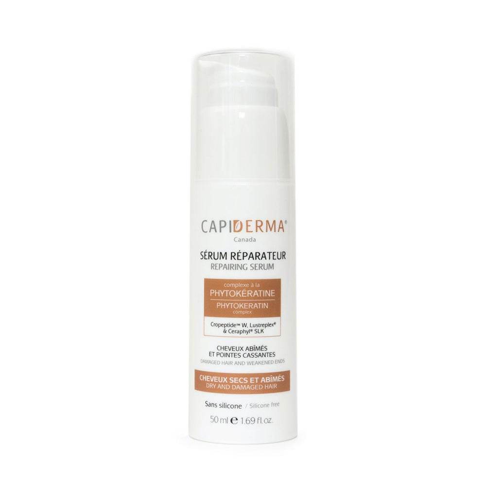 Capiderma Sérum Réparateur Cheveux Abimés Et Pointes Cassantes 50ml