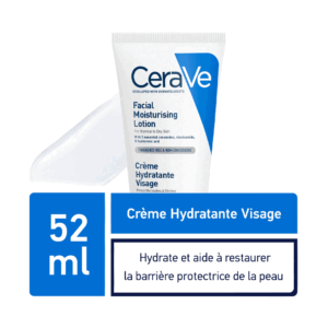CERAVE Crème Hydratante Visage 52ml 3 Céramides Essentiels Acide Hyaluronique Niacinamide Hydratation 24H