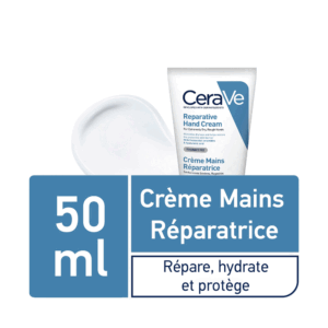 CERAVE Crème Mains Réparatrice Hydratation Intensive Mains Sèches