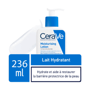 CERAVE Lait Hydratant Corps Texture Fluide Hydratation 24H Céramides