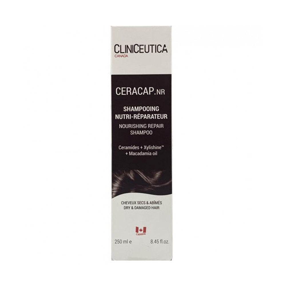 CLINICEUTICA Ceracap Shampooing Nutri-Réparateur 250ml Cheveux Secs Abîmés Céramides