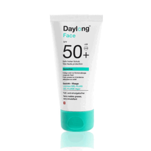 DAYLONG Face Sensitive Gel SPF50+ 50ml Gel Solaire Visage Peaux Sensibles Mixtes Grasses Très Haute Protection