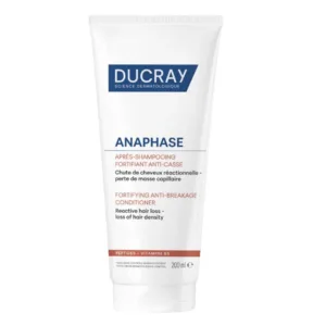 DUCRAY Anaphase+ Soin Après-Shampooing Fortifiant 200ml Biotine Vitamines B5 B6 Anti-Chute Démêlage Facile