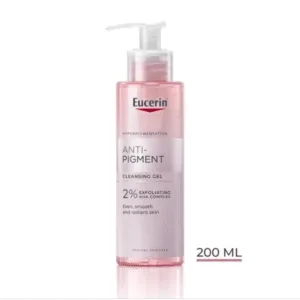 EUCERIN Anti-Pigment Gel Nettoyant 200ml Thiamidol Exfoliant Acides AHA Taches Pigmentaires Teint Unifié Éclat