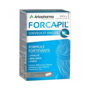 Forcapil Arkopharma Cheveux Et Ongles Boite 180 Gélules