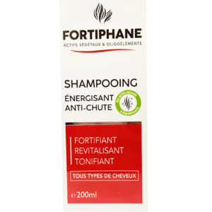FORTIPHANE Shampooing Énergisant Anti-Chute 200ml Formule Fortifiante Chute Cheveux Renforcement Capillaire Croissance Saine