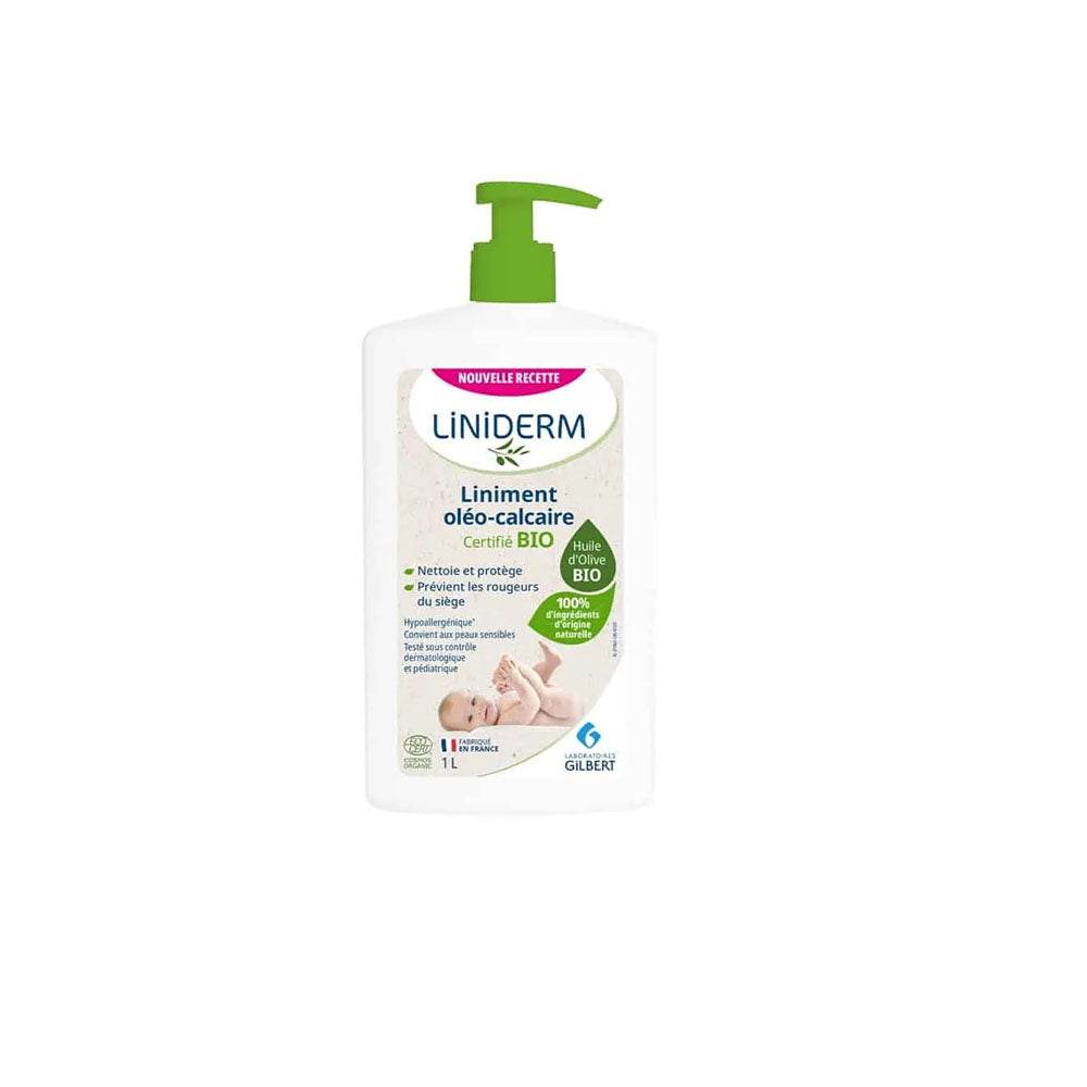 GILBERT Liniderm Liniment Oléo-Calcaire Bébé Change Nettoyant Protecteur