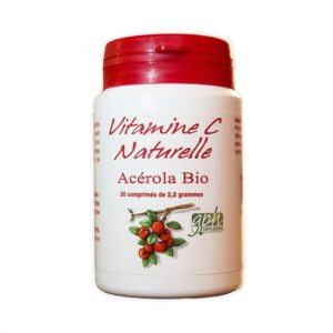 GPH Diffusion Vitamine C Acérola Bio 1000 mg 30 Comprimés