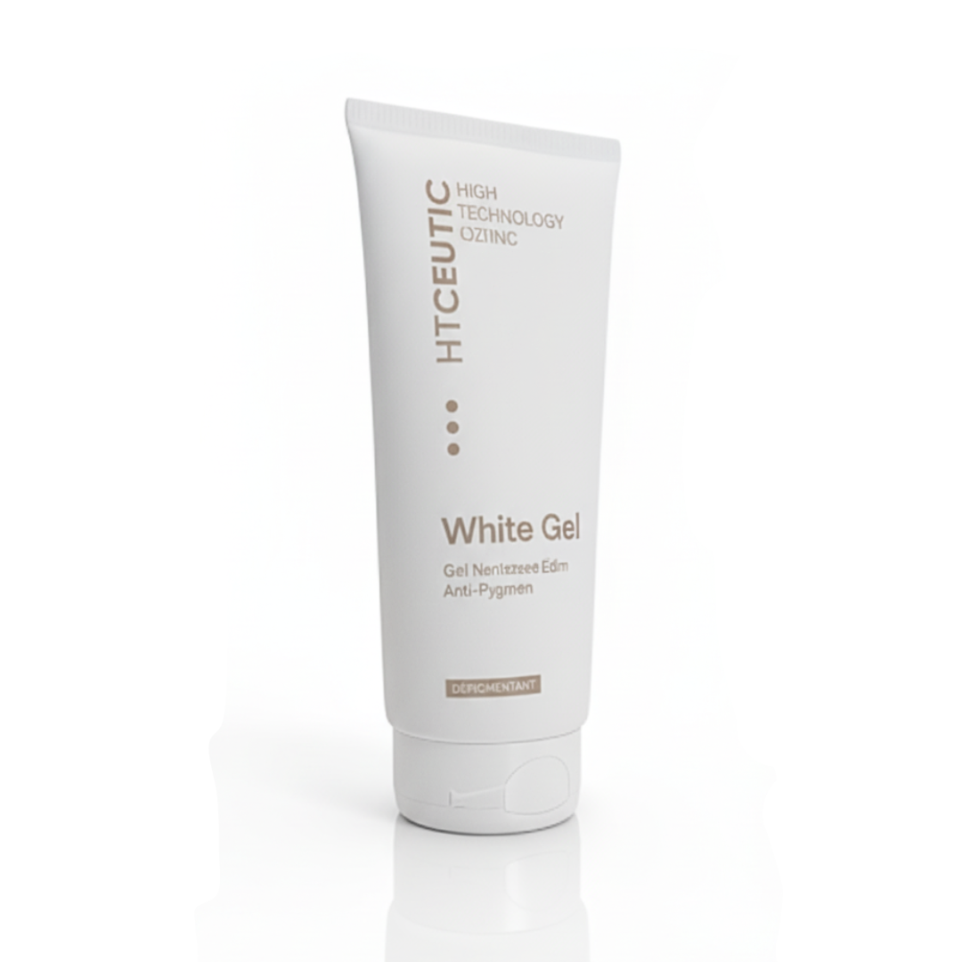 HT CEUTIC White Gel 200ml Gel Nettoyant Éclaircissant Anti-Taches Visage Corps