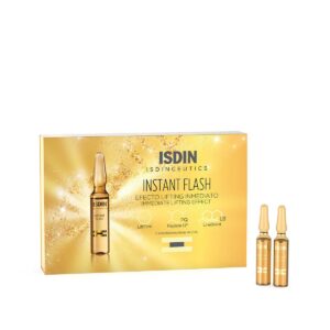 ISDIN Isdinceutics Instant Flash 5 Ampoules x 2ml - Effet Lifting Immédiat Anti-Rides