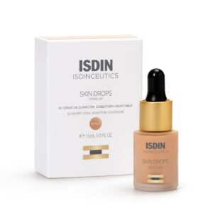 ISDIN Isdinceutics Skin Drops Bronze 15ml - Fond de Teint Fluide Gouttes Peaux Imperfections