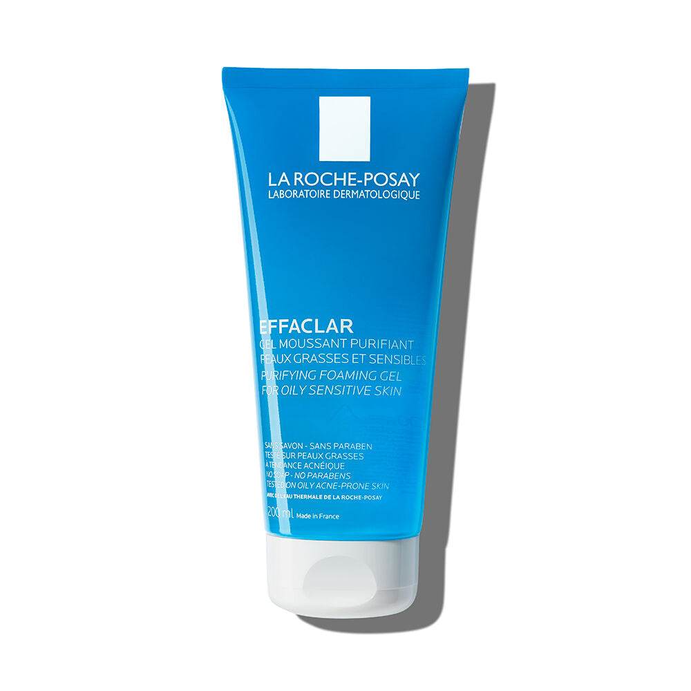 LA ROCHE POSAY Effaclar Gel Moussant Purifiant Zinc PCA Peau Grasse Acné Anti-Imperfections Usage Quotidien