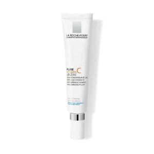 LA ROCHE-POSAY Pure Vitamin C Légère 40ml Crème Anti-Âge Éclat Vitamine C Pure 10% Peaux Normales Mixtes Base Maquillage