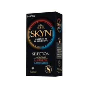 MANIX Skyn Sélection 10 Préservatifs Sans Latex Polyisoprène Sensation Naturelle Ultra-Fin Douceur Souplesse