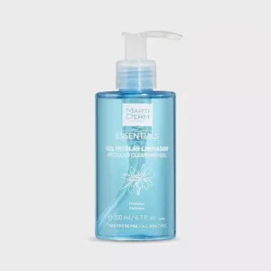 MARTIDERM Essentials Gel Micellaire 200ml - Gel Nettoyant Micellaire Démaquillant