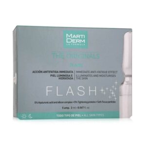 MARTIDERM Originals Flash Ampoule 5 Ampoules Anti-Fatigue Éclat Immédiat