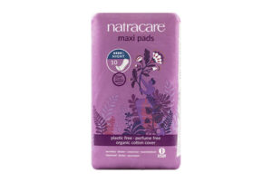 NATRACARE Serviette Ultra Long + Wings 10 Unités Protection Hygiénique Bio Coton Naturel Flux Abondant