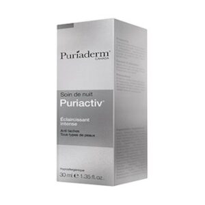 Puriaderm Puriactiv Eclaircissant Soin Nuit 30ml
