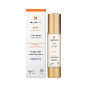 SESDERMA C-Vit Radiance Fluide Lumineux Anti-Âge 50ml Vitamine C Pure Nanotechnologie Éclat Antioxydant
