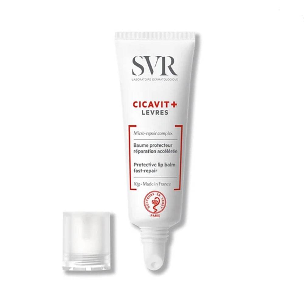 SVR CICAVIT+ Lèvres 10g Stick Réparateur SOS Lèvres Gercées Abîmées