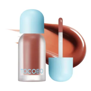 TOCOBO Juicy Berry Plumping Lipstick Oil 4 Bitter Brown 4g Huile à Lèvres Repulpante Hydratation Brillance Effet Glossy Tous Types de Lèvres