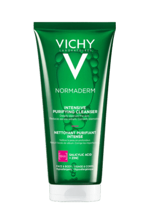 VICHY Normaderm Phytosolution Gel Purifiant 200ml Détox Végétale 5 Plantes Peaux Grasses Acnéiques Eau Thermale