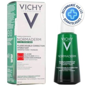 VICHY Normaderm Phytosolution Soin Quotidien Double-Correction Peaux Grasses 50ml