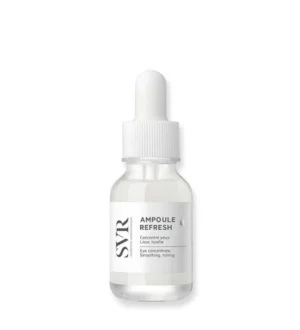 SVR Ampoule Relax Contour des Yeux Nuit permet donc de corriger différents problèmes.Proposé dans un flacon applicateur de 15 ml, ce sérum a une formule unique contenant du Gaba à 0,3 % et du postbiotique. Testé sous contrôle dermatologique et ophtalmologique, il ne présente aucun risque pour votre santé