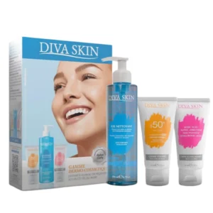 DIVA SKIN PACK Creme Anti Taches 50ml+ Gel Nettoyant 200ml + Ecran Invisible