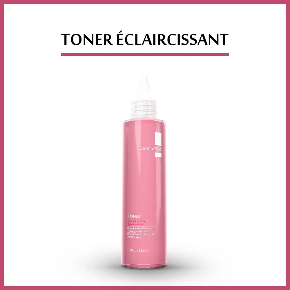 DERMADOC TONER EXFOLIANT 7% ACIDE GLYCOLIQUE 200 ML